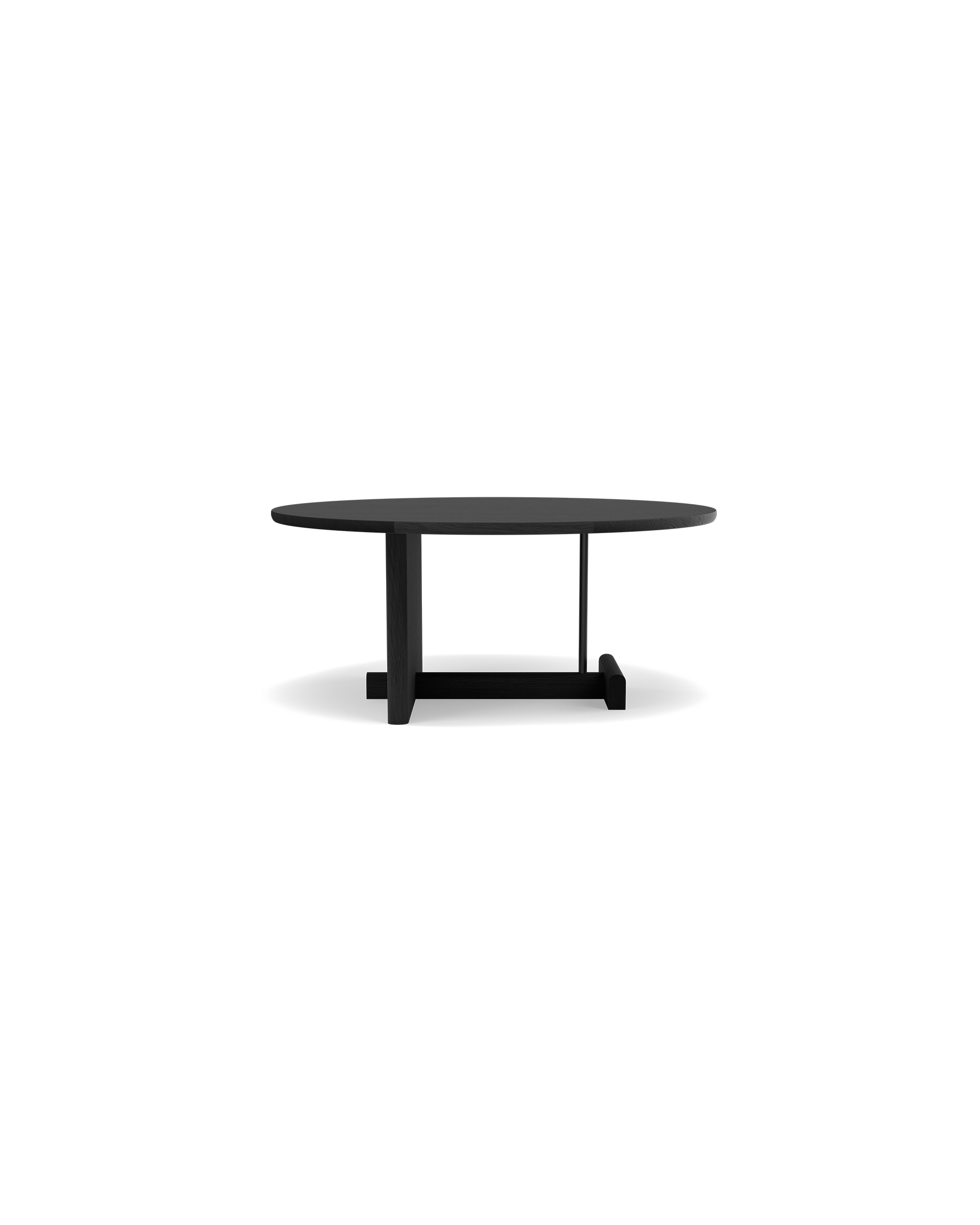 Koku Coffee Table Round, Low by Fogia